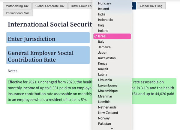 Global Tax Engine