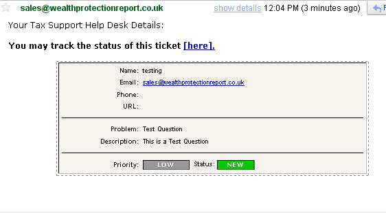 New&##x3a; Tax Support HelpDesk