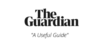 Testimonial from The Guardian newspaper stating 